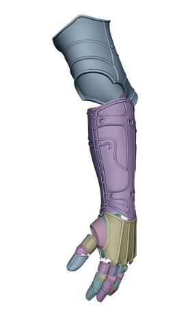 MECHANICAL ARM LIES OF P 3d model