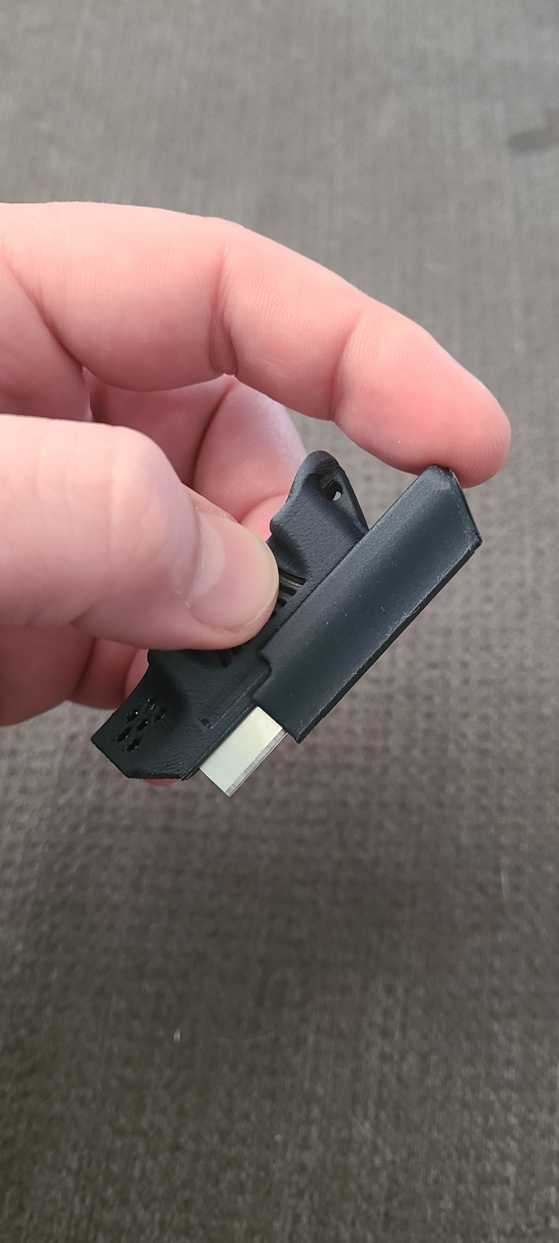 Precision Razor Blade Handle 3d model