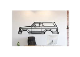 Ford Bronco 1992 Wall Art 3d model