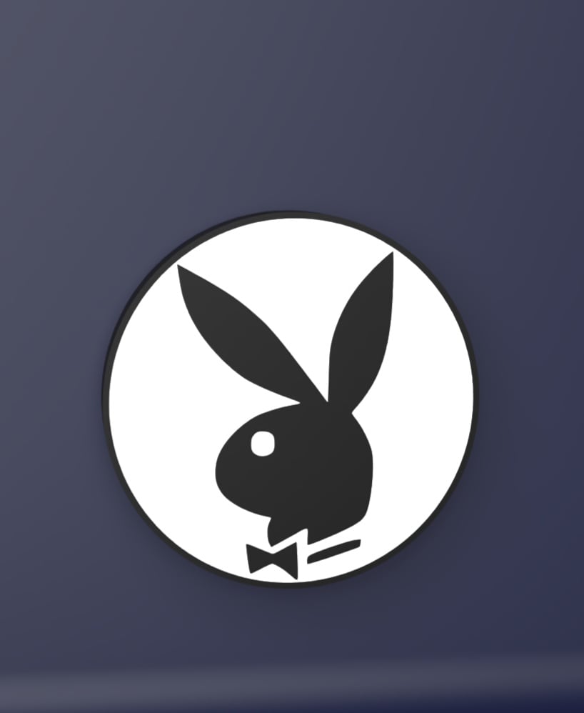 Playboy - LED Strip compatible 3d model