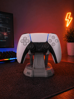 Sci-Fi Gaming Controller Stand / Desk Holder 3d model