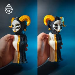 Hellequin Chibi 3d model