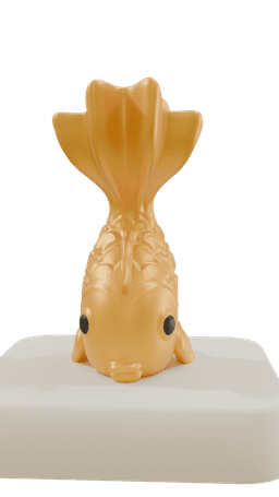 Goldfish Vase 3d model