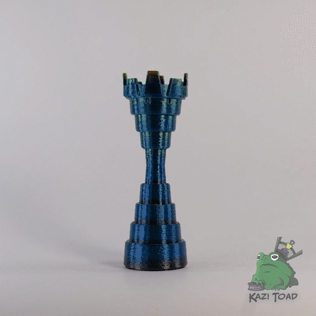 Telescoping Chess Complete Set 3d model