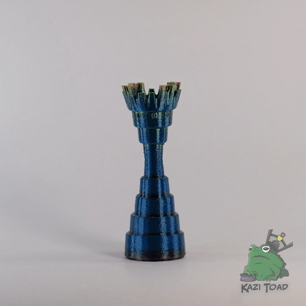 Telescoping Chess Complete Set 3d model