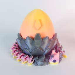 Rubikuro and Egg 3d model