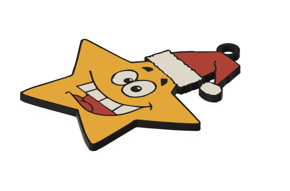 Christmas Pack: Star I 3d model