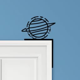 Planet Door Corner Decor 3d model