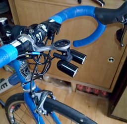 AyUp lights to GoPro mount adaptor 3d model