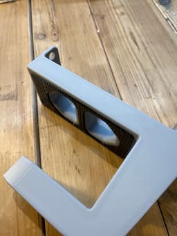 Clamp-On Vise - Fully 3D Printable 3d model