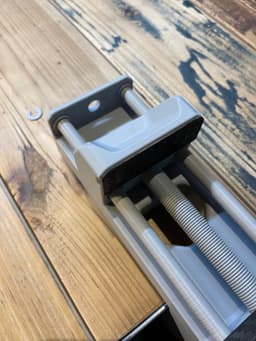 Clamp-On Vise - Fully 3D Printable 3d model