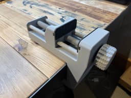 Clamp-On Vise - Fully 3D Printable 3d model
