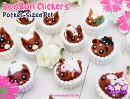 BonBon Animal Chocolate Clicker Collab 3d model