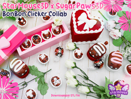 BonBon Animal Chocolate Clicker Collab 3d model