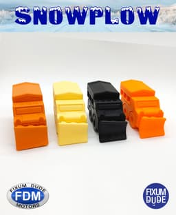 Fixum Dude Motors PiP Snowplow 3d model