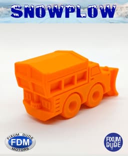 Fixum Dude Motors PiP Snowplow 3d model