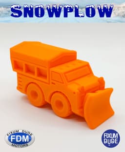 Fixum Dude Motors PiP Snowplow 3d model