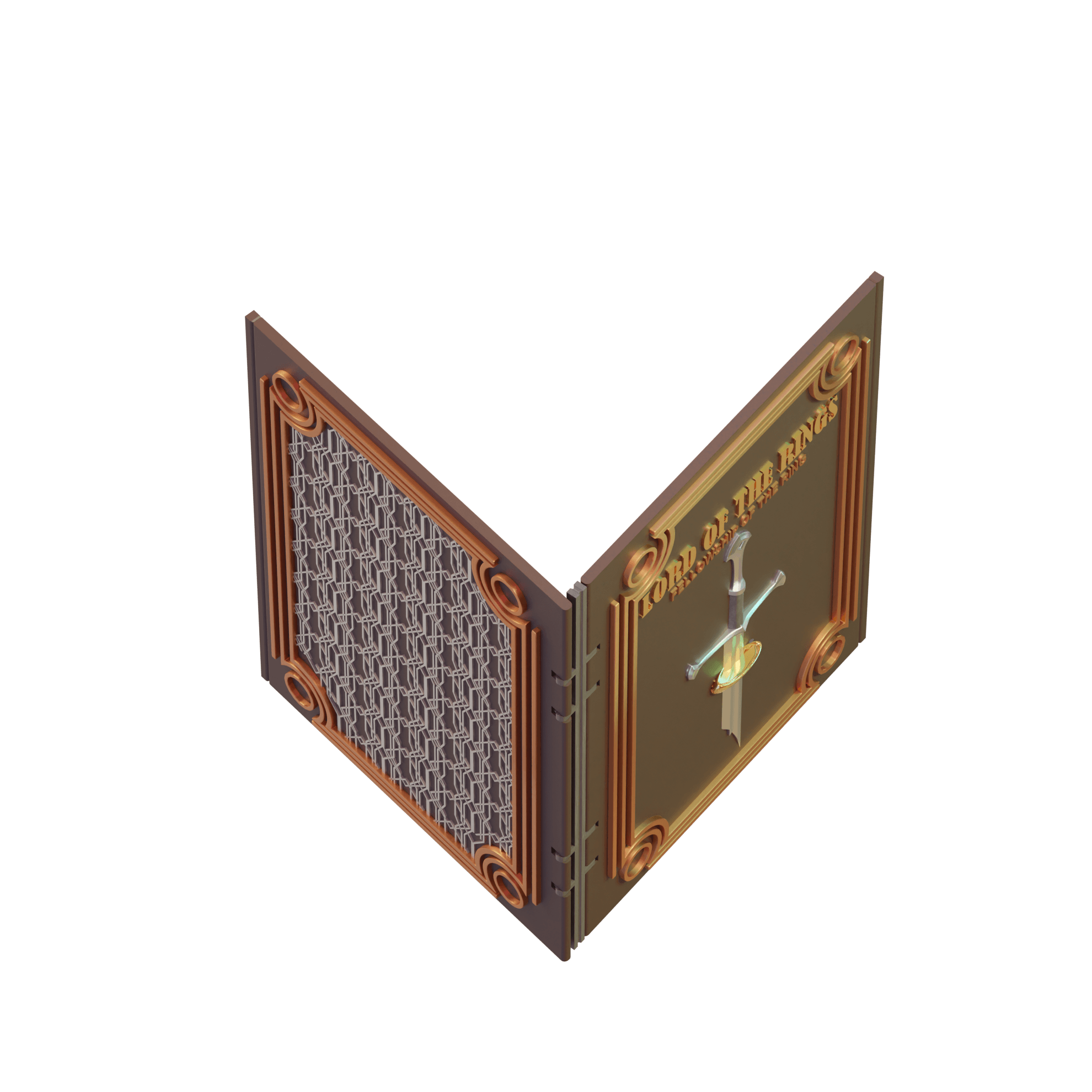 LotR Book Binder 3d model