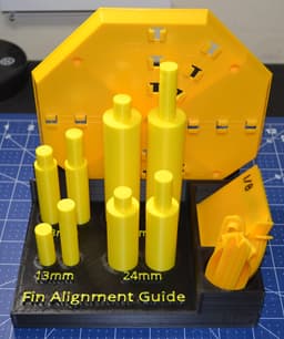 Holder for Estes Fin Alignment Guide 3d model