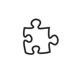 Puzzle Piece Cookie Cutter STL File - 4 inches 3d model