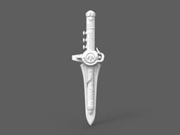 Dragon Dagger 3d model