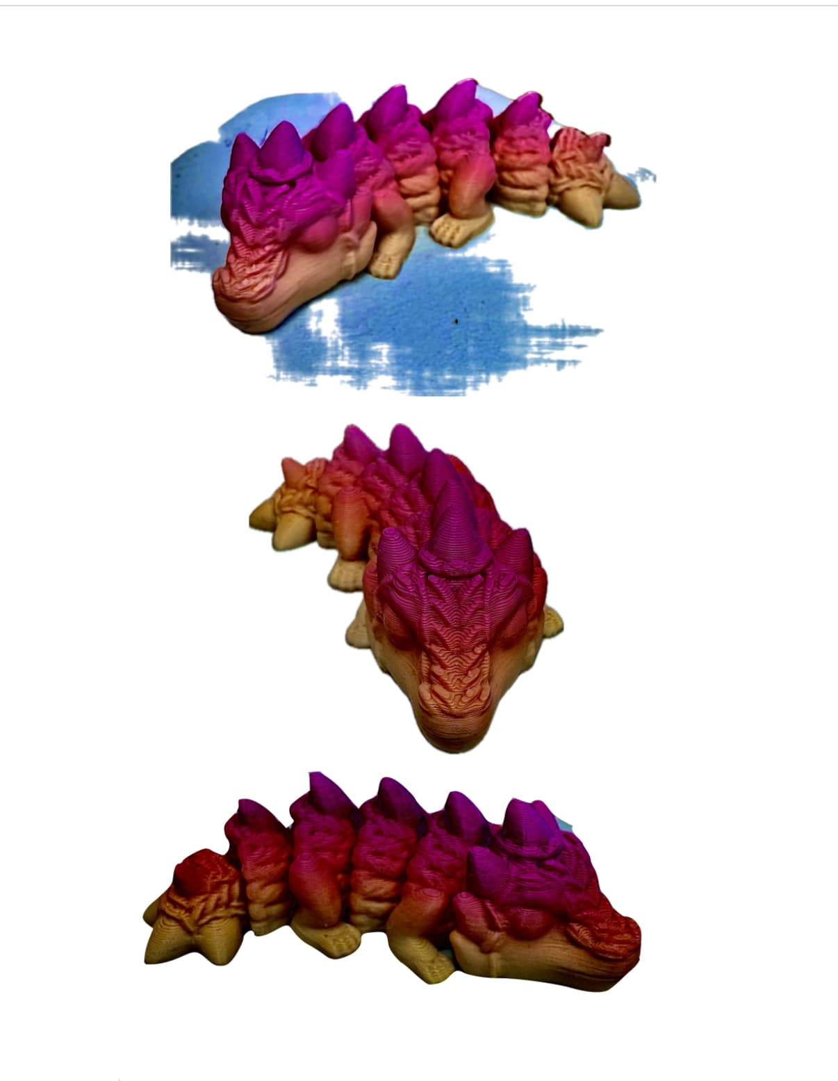 Love this smaller cozy dragon. Totally adorables.