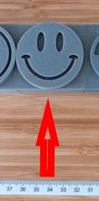 Leather Stamp - Smiley Face - 50mm Diameter 3d model