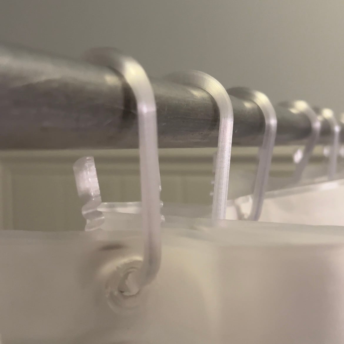 Shower Curtain Hooks 3d model