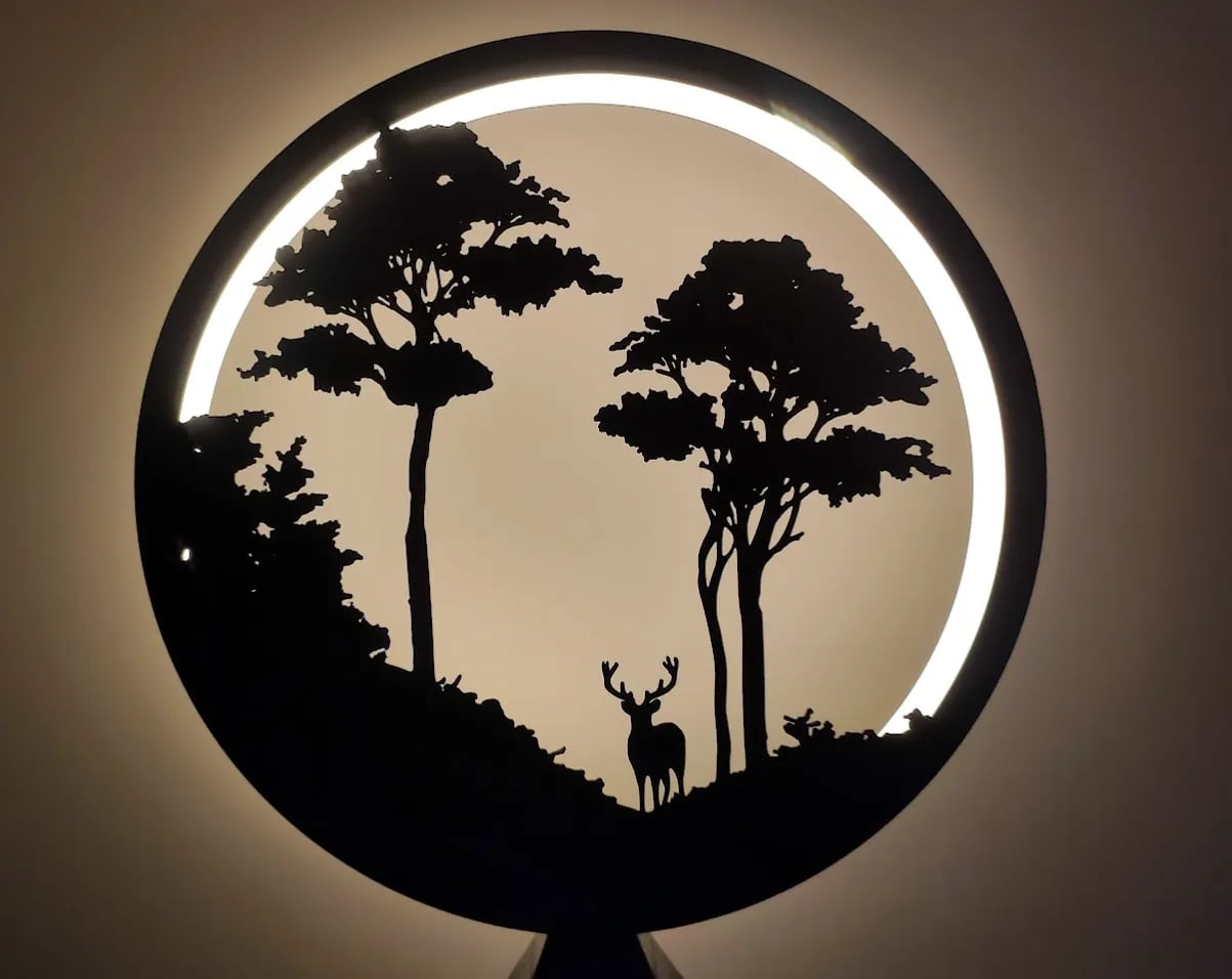 Ring Lamp 3d model