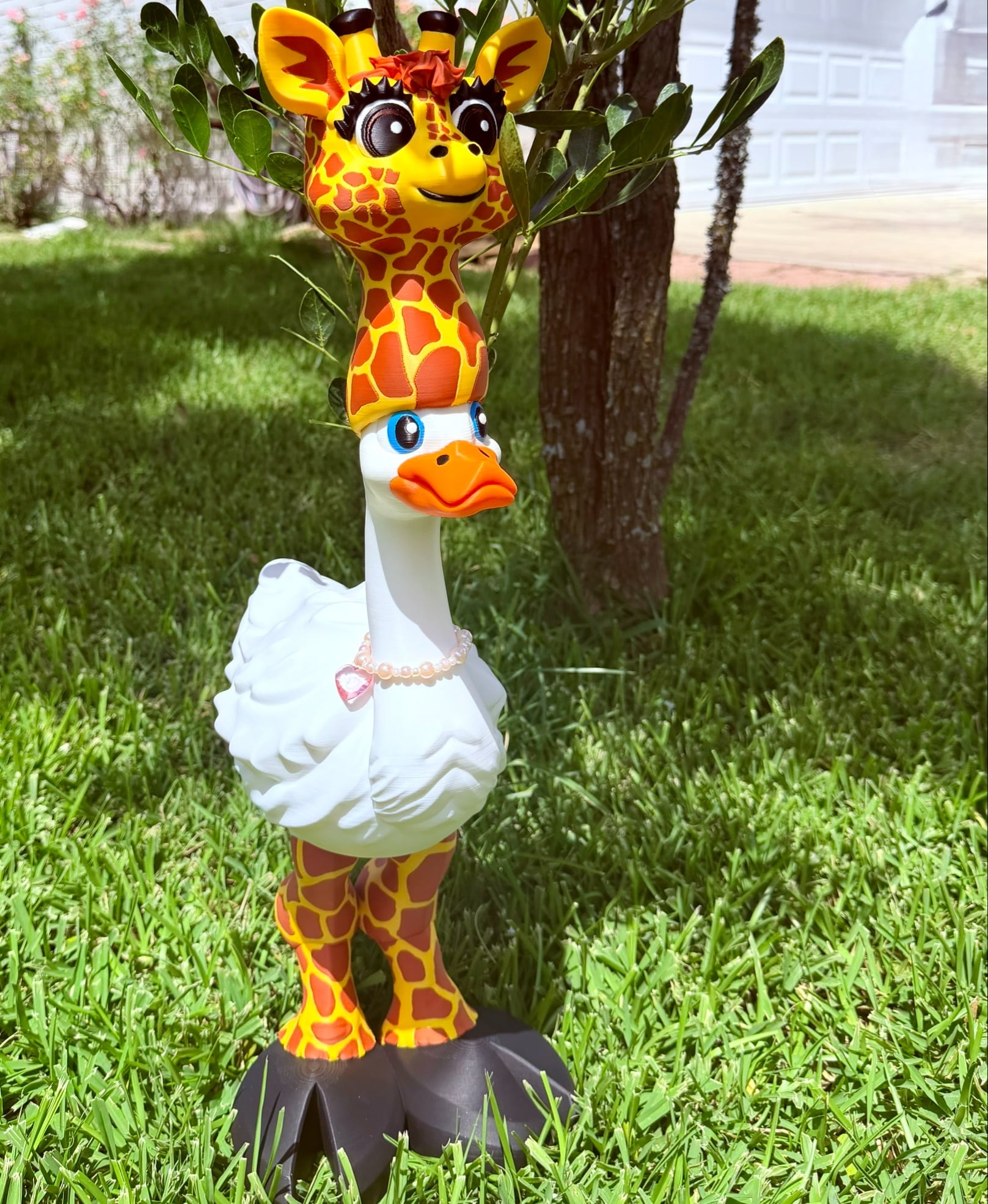 Giraffe Goose Gear for Porch Goose 3d model