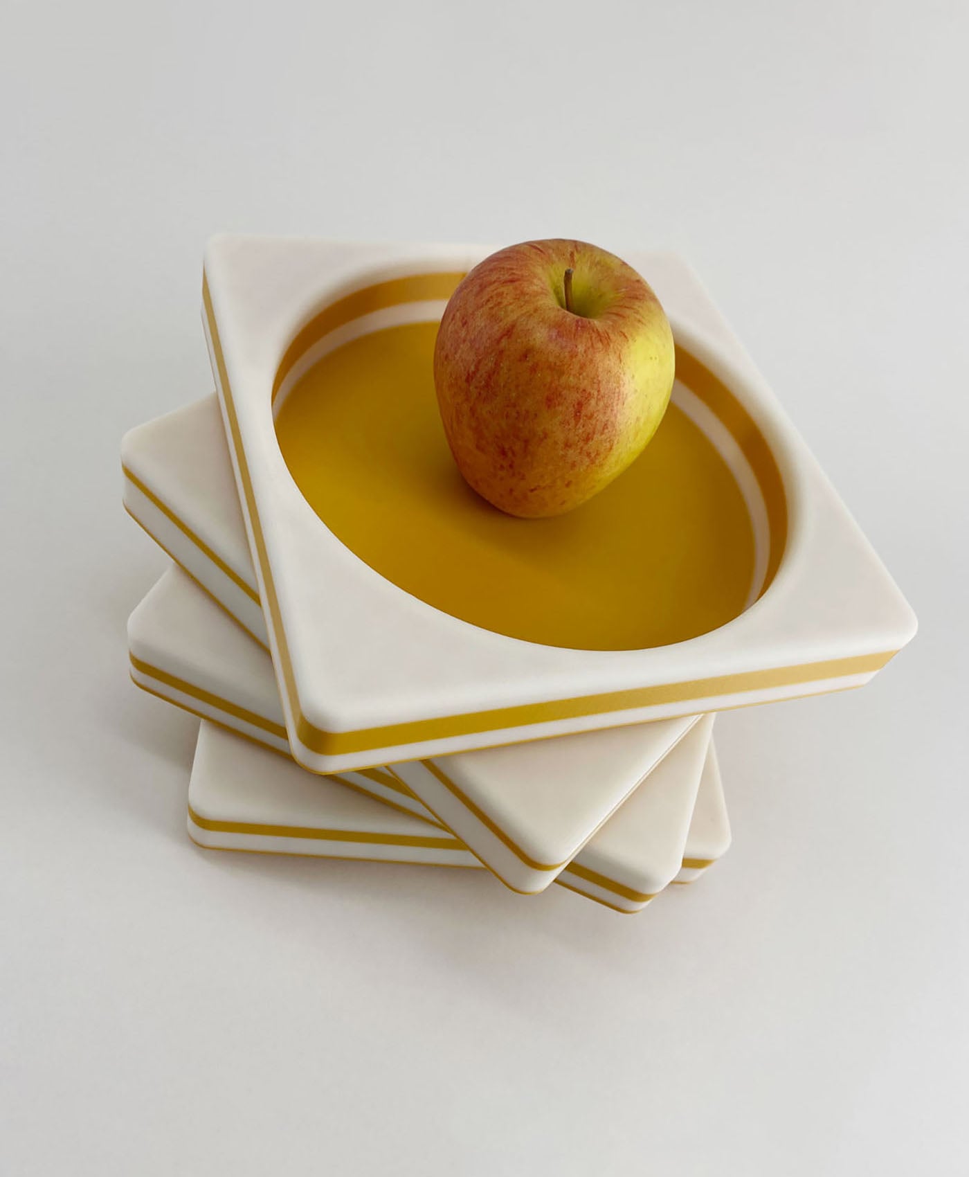 Fruit Bowl Modular Centerpiece Table Organizer 3d model
