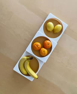 Fruit Bowl Modular Centerpiece Table Organizer 3d model