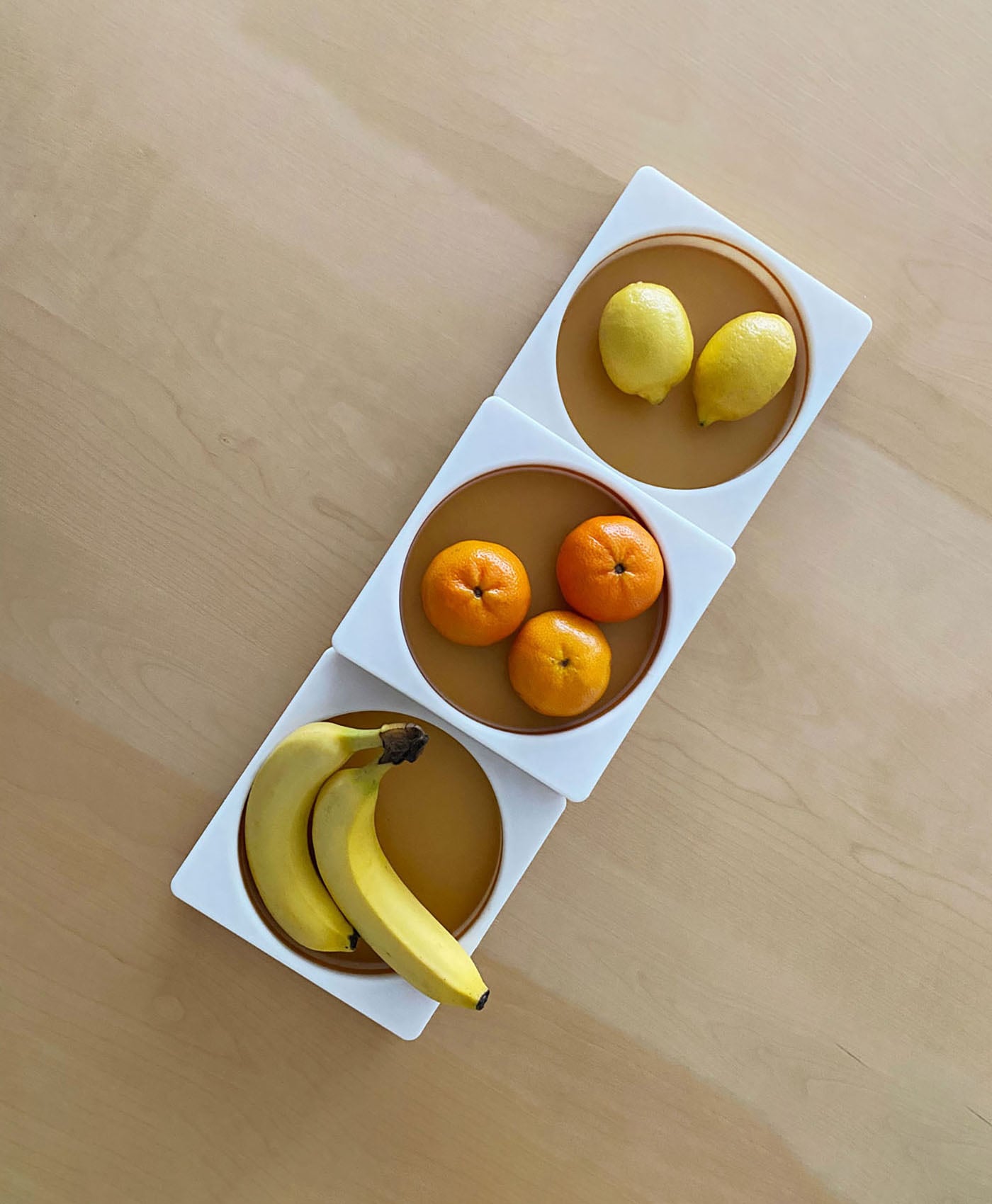 Fruit Bowl Modular Centerpiece Table Organizer 3d model