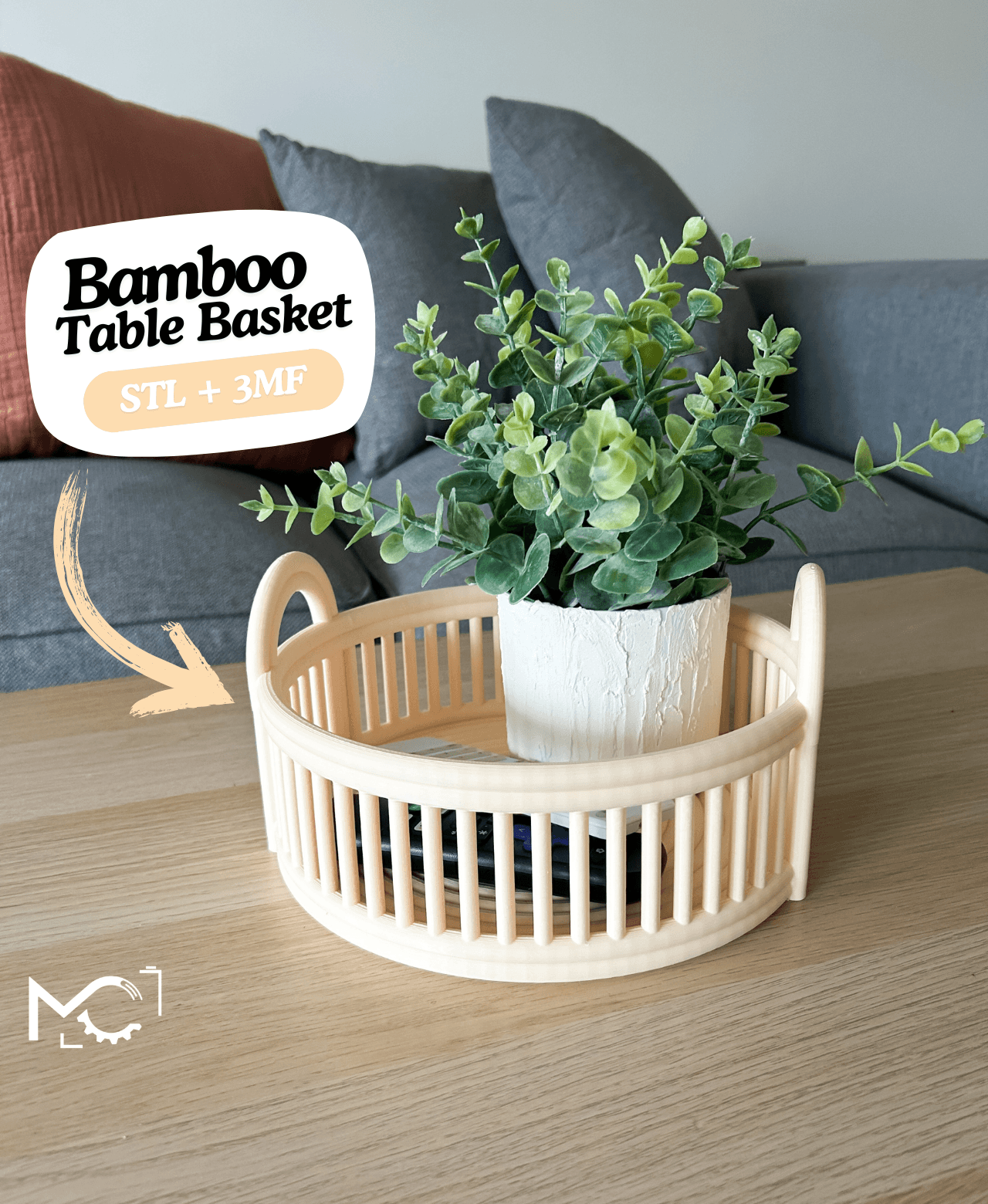 TableBasket 3d model