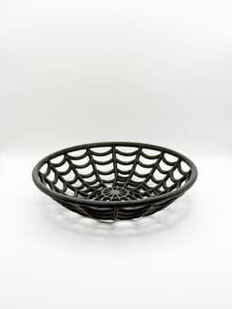 Spiderweb Bowl and Gothic Arch Stand 3d model
