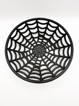 Spiderweb Bowl and Gothic Arch Stand 3d model