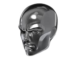 Silver Surfer Mask 3d model