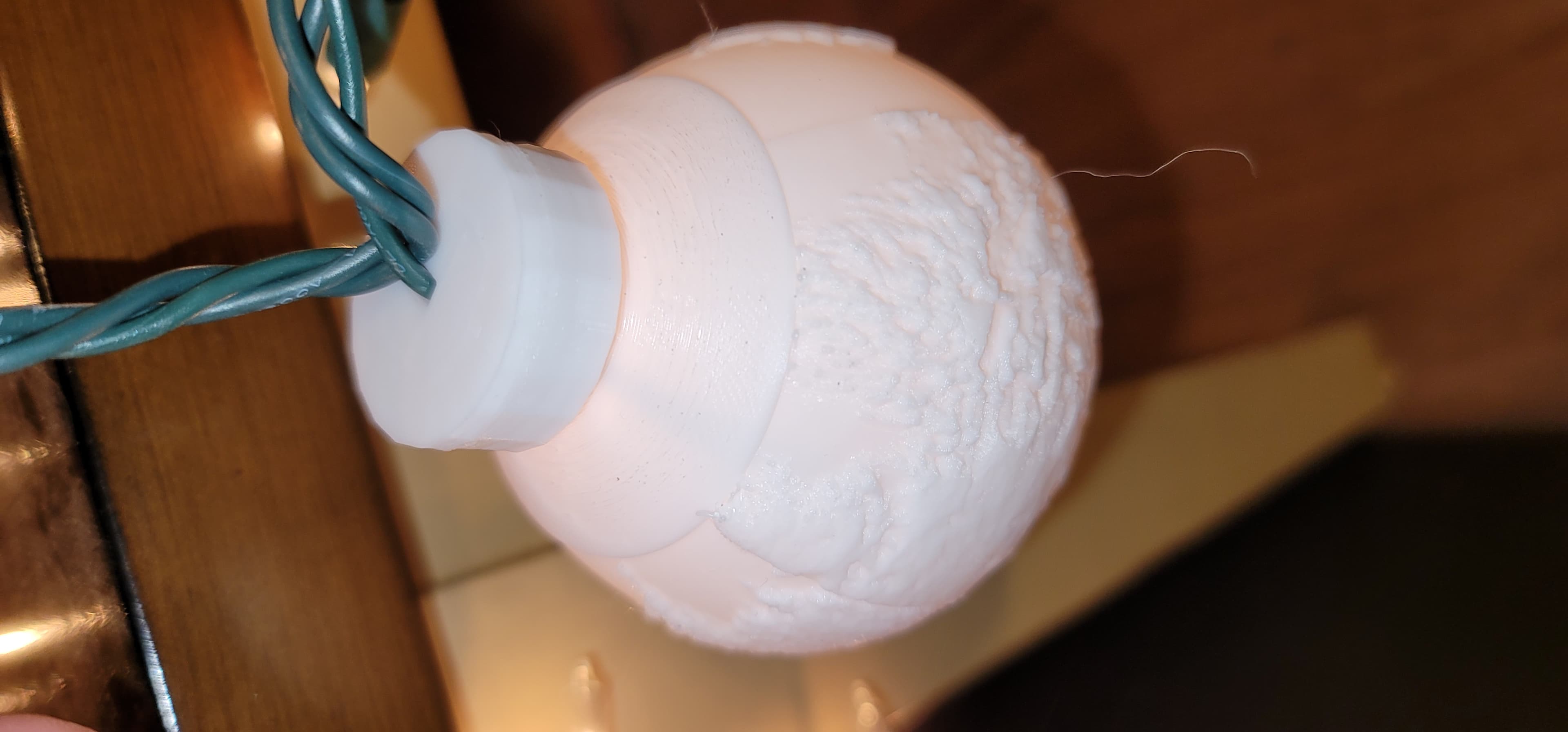 ornament string light clip.stl 3d model