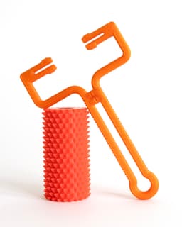 Spike Roller // Accupressure Massage Roller 3d model