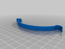Sailplane propeller holder 3d model