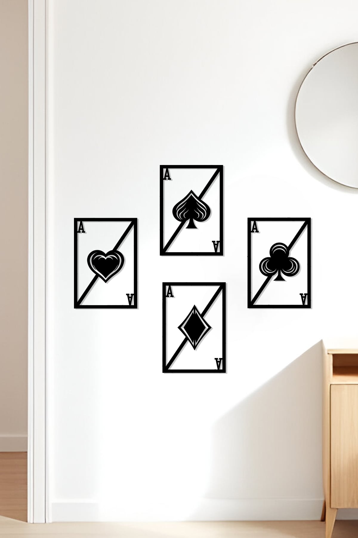 Cards Wall Art, Wall Decor, Home Decor 3d model