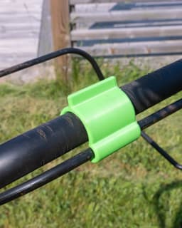Lawnmower Bail Lever Grip Clip 3d model