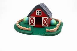Pony Barn Playset 3d model