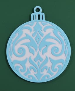 Christmas Tree Ornament 3d model