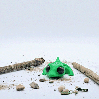 Flexi Baby Lizard 3d model