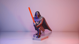 Darth Vader Multiparts! 3d model