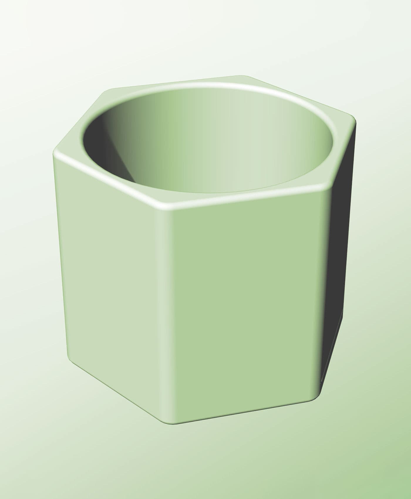 CH128-130 Stacking module bin for modern home decor 3d stl file 3d model