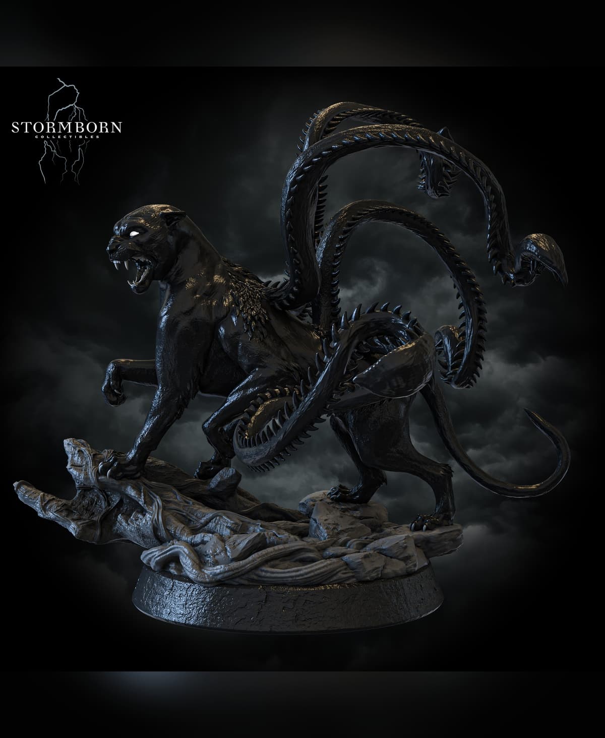 (32mm) Displacer Beast 3d model