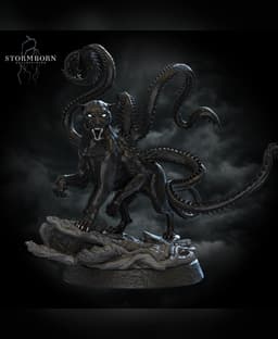 (32mm) Displacer Beast 3d model