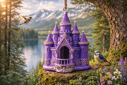 Birdhouse Castle STL.stl 3d model